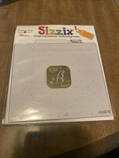 Sizzix Simple Impressions Embossing Folder Monogram B