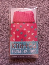 Knitted Hand Hottie Handwarmers, Brand New, The Works