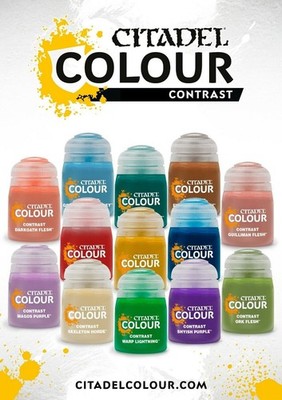 Games Workshop - Citadel Colour Paints - CONTRAST (18ml) **CHOOSE YOUR COLOR**