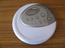 Citizen CD-810 AM/FM Radio CD Walkman Tested Great Working Condition