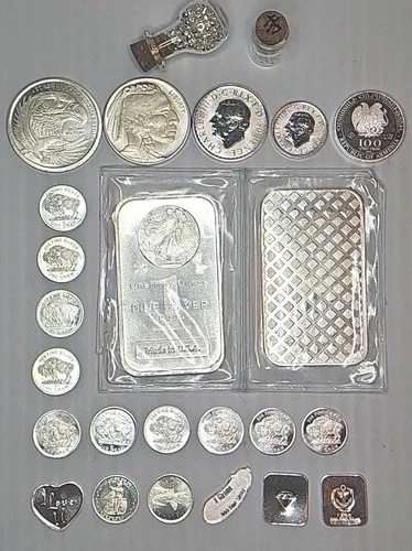 Over 4 Oz. Of Silver Bullion