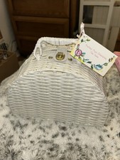 Delton Products Corp. Bee Collectible Tea Set with Wicker Basket