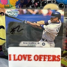 1998 SPORTS ILLUSTRATED LEGENDS OF TODAY KEN GRIFFEY JR #88 SEATTLE MARINERS #2
