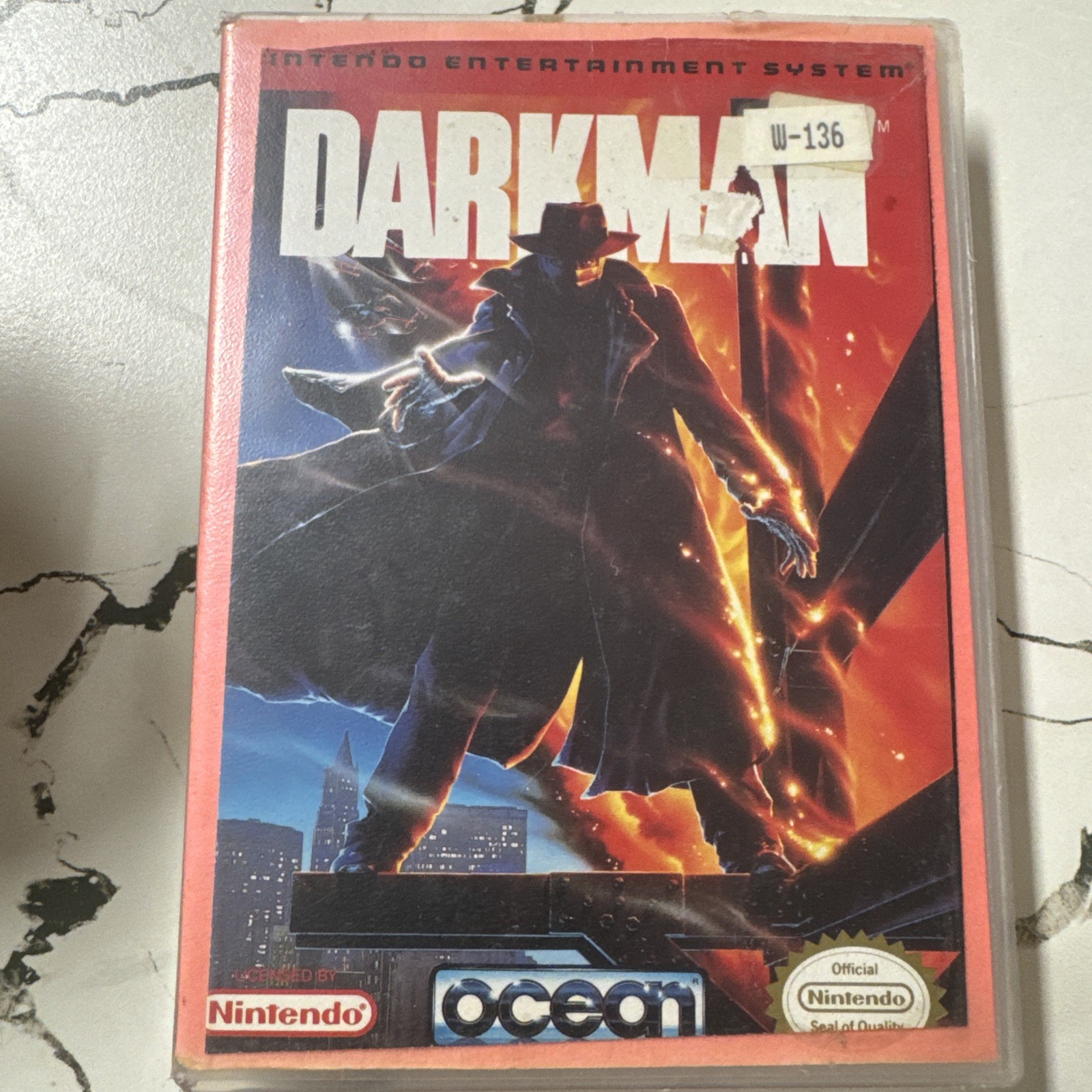 Darkman (Nintendo Entertainment System) NES  Rental Box Slight Damage VTG Game