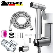 Hand Duschkopf Intim Hygiene Dusche WC Bad Set Bidet Brause Edelstahl mit Halter