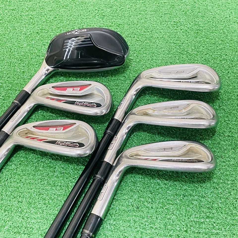 ADAMS LH Iron Set IDEA 5.6.7.8.9.P Genuine Graphite Flex S Left Handed STORE - Image 2 of 4