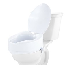 Raised Toilet Seat, 6" Height Raised, 300 lbs Weight Capacity, Universal T