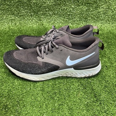 Nike Odyssey React Flyknit 2 Running Shoes Men s Size 11 Epic AH1015 008 Gray