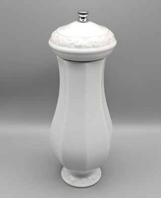 Rosenthal Maria Weiß Große Pfeffermühle Gewürzmühle Mühle Zassenhaus 24 Cm RAR 