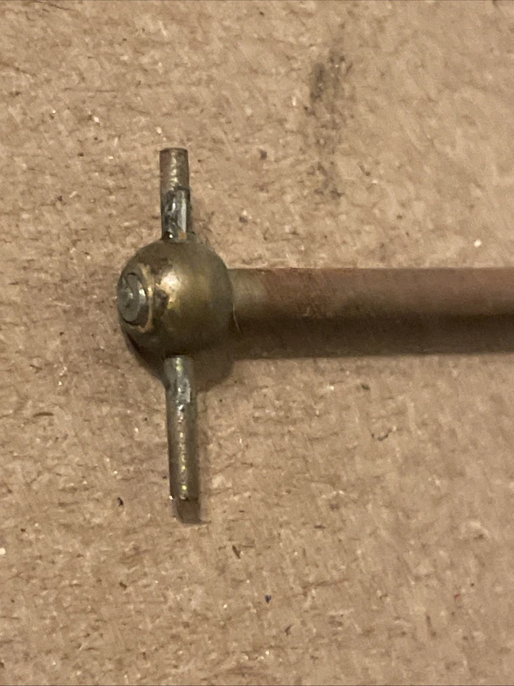 Antique Time Punch Clock Movement Connecting Rod Part International Simplex Era - Image 4 of 4