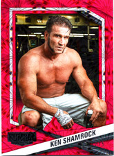 2025 Panini Combat Anthology - Ken Shamrock #18 Red Fireworks /275