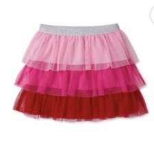 Way to Celebrate Girls Valentine's Day Tutu Ruffled Skirt Size XL 14-16