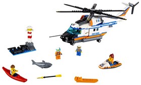 LEGO CITY - Heavy-duty Rescue Helicopter - City Coast Guard - 60166