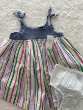 SALE! NWT Baby GAP Multicolor Striped Sundress with Bloomer - 18-24 Months