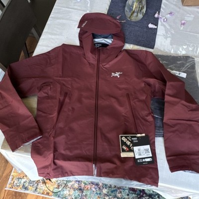 Arc'teryx Beta Down Insulated Jacket Women's Hooded Full Zip Red Size L