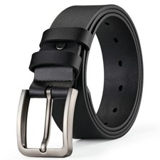 Men s belts,Full Grain PU Leather Casual Dress Jeans Belts for Men