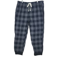 Sonoma Goods For Life Sleep Pants Lounge Wear Jogger Men XL Checker Black  Gray
