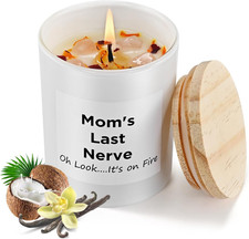 Gifts for Mom from Daughter Son, Mom's Last Nerve Candle, Best Birthday Gift, Mo