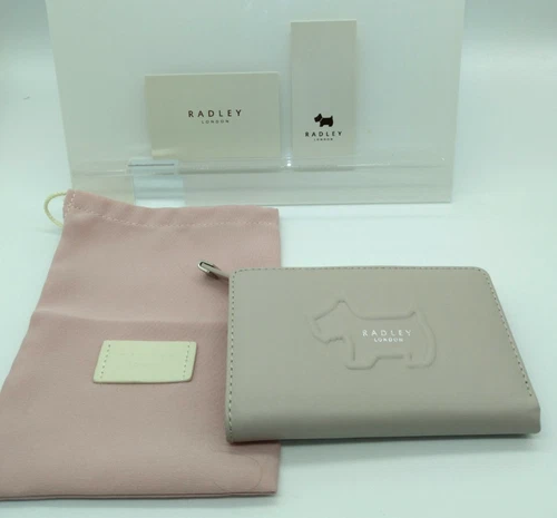 Radley London New Dove Grey Medium Snap Zip Bifold Wallet