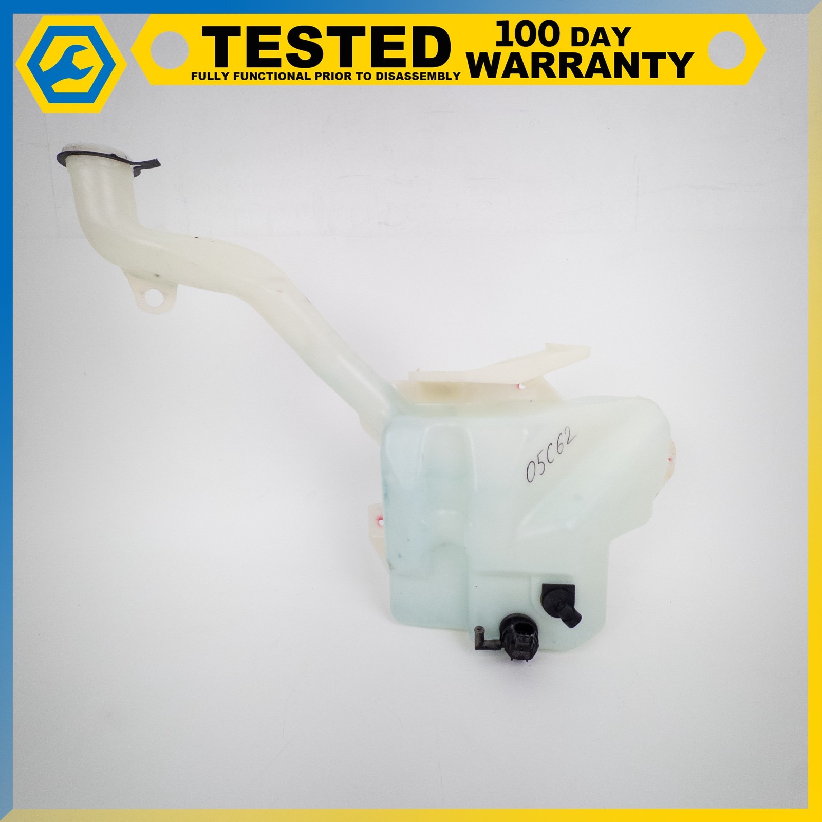 05-13 CHEVROLET CORVETTE C6 XLR FRONT LEFT WINDSHIELD WASHER RESERVOIR TANK OEM