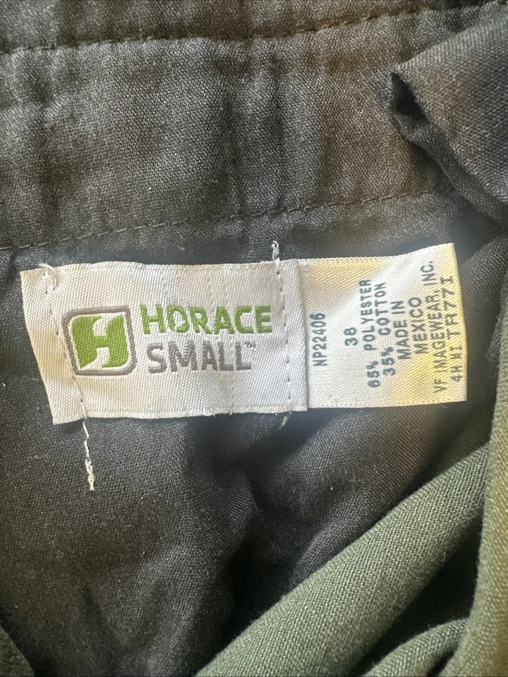 Horace маленький классный гибкий грузовой брюки размер 38 открытый зеленый оливковый винтажный низ - Изображение 3 из 4