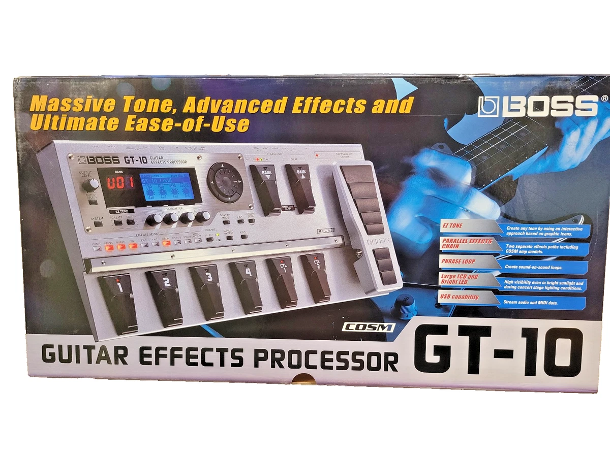 Preços baixos em Boss GT-10 Multi-Effect Pedais de guitarra | eBay