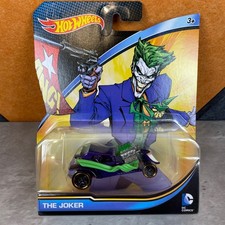 Hot Wheels DC Comics The Joker Purple Die-Cast Car BDM56 2014 New NIP