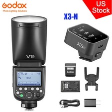 GODOX V1 Pro N 2.4G TTL Round Head Camera Flash Speedlite for Nikon X3 N Trigger