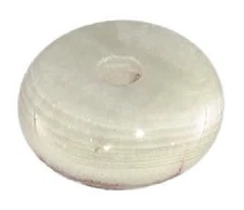 B&P Lamp 2 1/2" Dia., Oval Flat-Sided Onyx Break