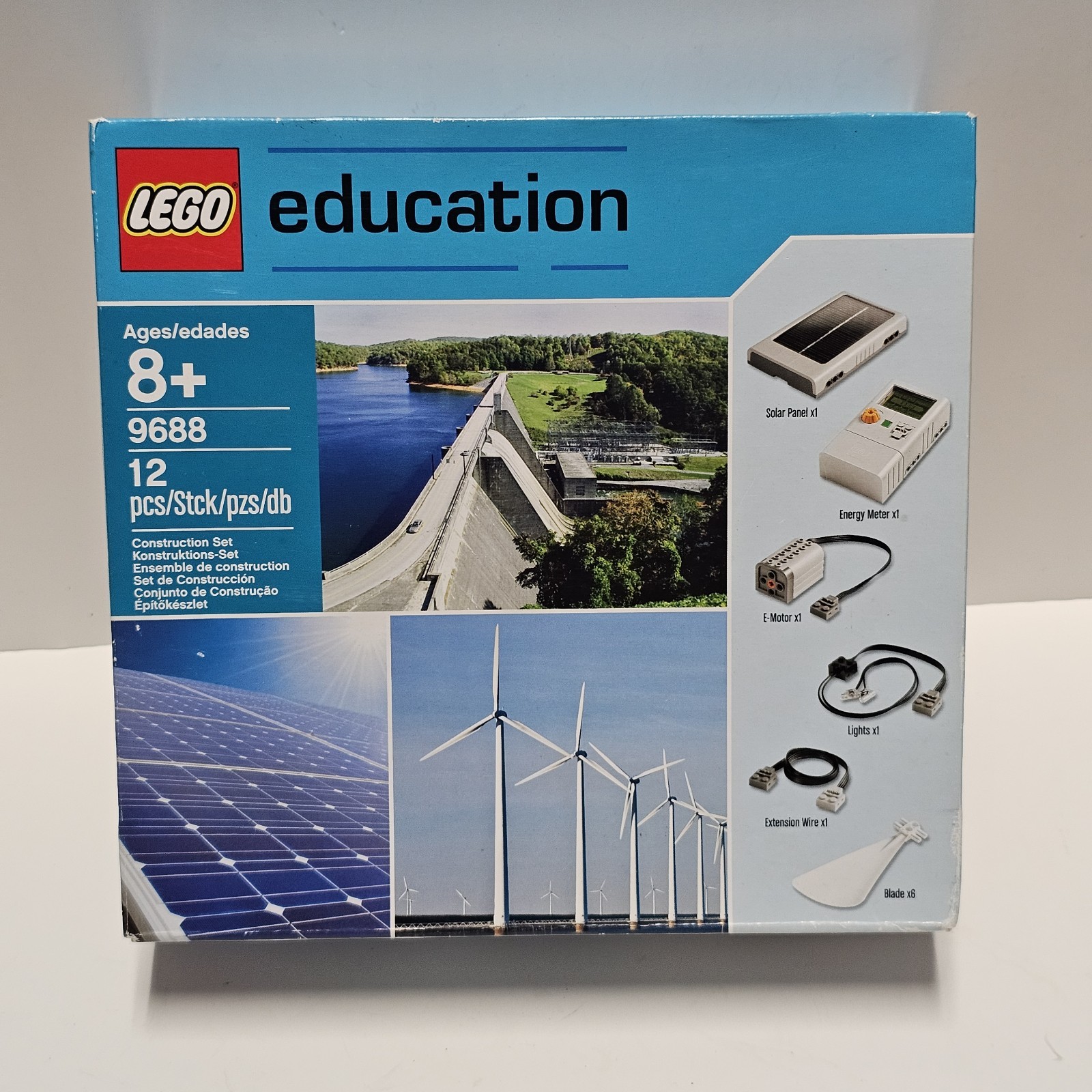 Lego Education: Renewable Energy Add-On Set 12 Pcs 8+ # 9688 Robotics Science