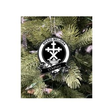 Moffatt Family Crest Christmas Ornament Laser Engraved Scottish Clan Gift