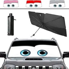 Windshield Sunshade Umbrella Shade for Car Sun Shade Cover 31  5 Color: Black