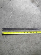 Vtg Brass Time Saver Industrial Printer Tool Rule HB Rouse Co Chicago