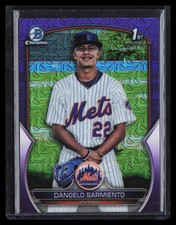 2023 Bowman Chrome Dangelo Sarmiento #BCP-161 Mojo 1st Bowman SN /299
