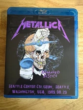 Metallica - Damaged Justice in Seattle Blu-ray Lars Ulrich Hetfield Hammett