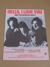 Doors - Hello, I Love You Won't You Tell Me Your Name sheet music