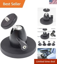 Magnetic Camera Mount 360  1/4  Thread for Action Cameras  Photo Lights