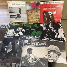 Lot Of 10 Vinyl Albums by Zoot Sims VG