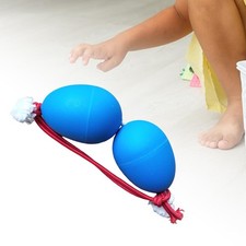 Rhythmic Sand Balls Double Gourd Gifts for Training Teaching Activities Blue