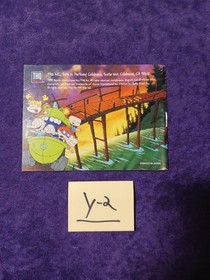 The Rugrats Movie GameBoy Color Manual/ GBC Game boy Color Nintendo