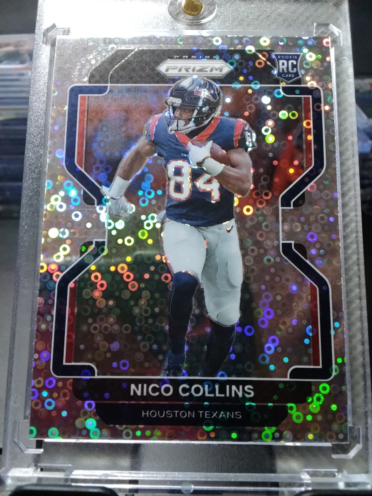 2021 Panini Prizm - Rookie Nico Collins #360 No Huddle Prizm (RC)