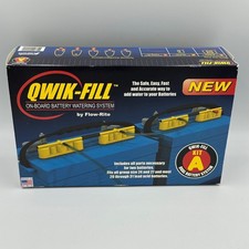 Flow-Rite Qwik-Fill MP-2000 Kit A Dual Battery Watering System NEW Open Box