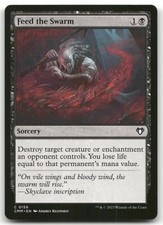 Feed the Swarm #159 (NM) Commander Masters CMM Magic MTG
