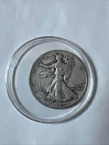 1943-D United States Walking Liberty Half Dollar - Picture 5 of 6
