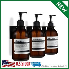 MaisoNovo Shampoo and Conditioner Dispenser - Shower Soap Dispenser Wall Mounted