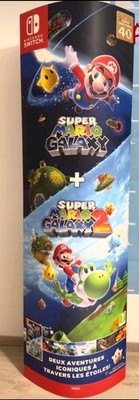  SUPER MARIO Galaxy 1+2  Nintendo Pappaufsteller Aufsteller Merchandise