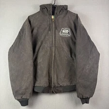 Star Wars EPISODE 1 1999 ILM VFX Film Crew Zip Jacket GEORGE LUCAS Size Large