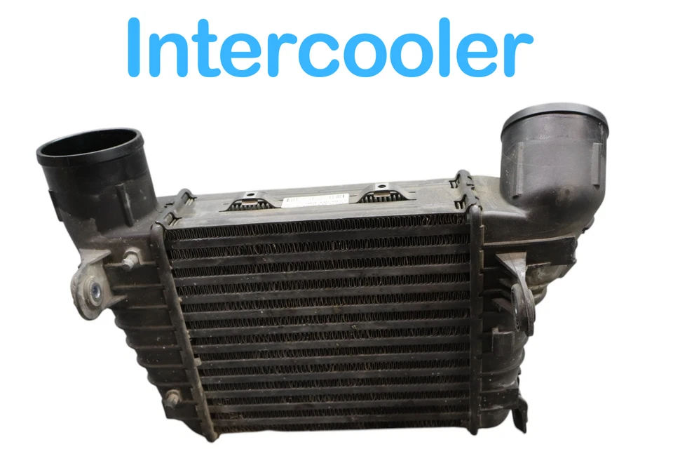 03-18 Bentley Continental lado izquierdo turbo intercooler radiador 3W0145803 OEM Foto 3 de 4