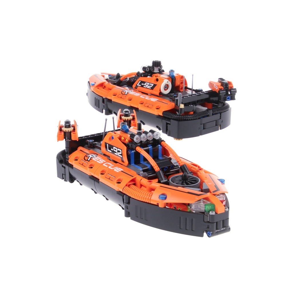 2x LEGO Technic Hovercraft Rescue 42120 Set Incomplete