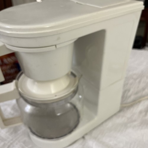 Vintage Proctor Silex 2-12 Cup Drip Coffee Maker model A607A White Tested Works - Picture 6 of 7